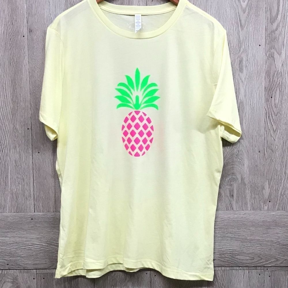 Pineapple Custom Made Short Sleeve T-Shirt BB308